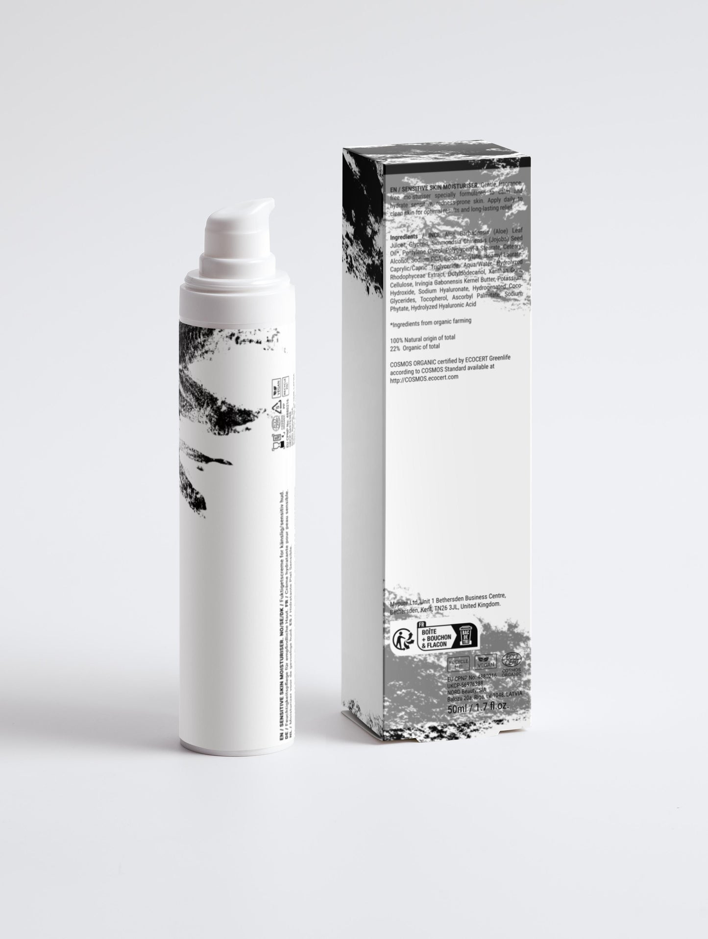 Crème hydratante pour peaux sensibles