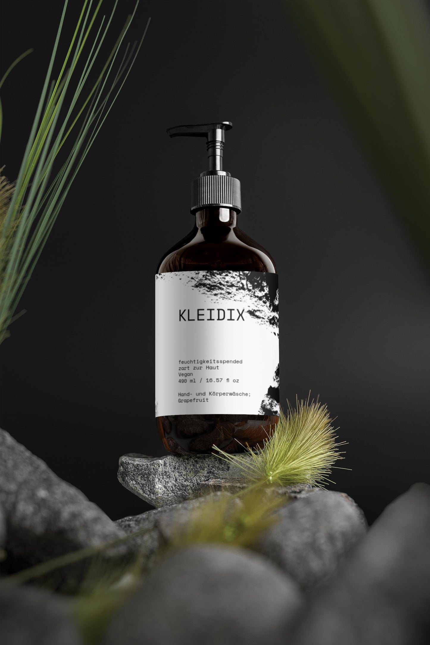Gel douche pour les mains et le corps; pamplemousse