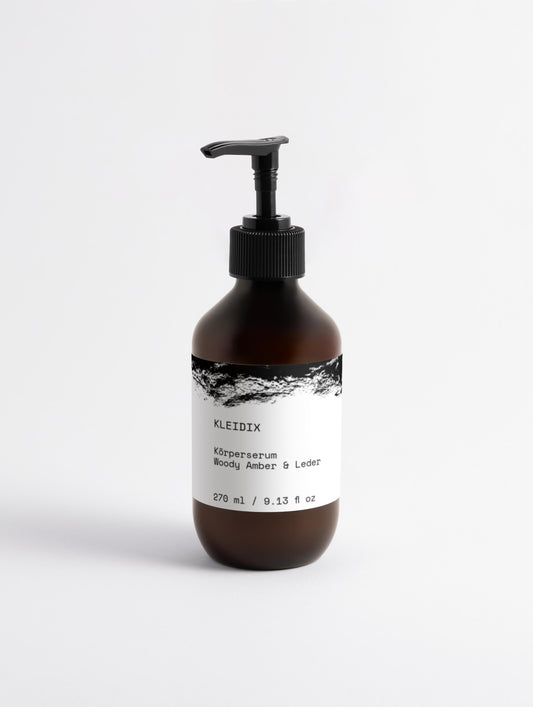 Körperserum Woody Amber & Leder